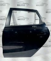 Дверь задняя левая черная i30 ХЕТЧБЭК 2007-2012  770032R010