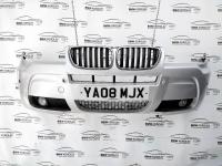 Бампер передний М-пакет (серебристый) BMW X3 E83 LCI 51113433397