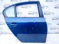 Дверь задняя правая (синяя) BMW 5 E60 41527202342
