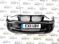 Бампер передний (черный) BMW 1 E87 LCI 51117185125