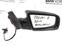 Зеркало правое (темно-синее) BMW 5 E60 LCI 51167189656