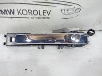 Ручка двери передней наружная ЛЕВАЯ X-Trail (T31) 2007-2014 БЕСКЛЮЧЕВОЙ ДОСТУП ХРОМ  80640JG02A