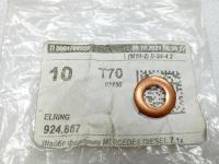 Кольцо уплотнительное топливной форсунки M47N M57N Elring 924.867