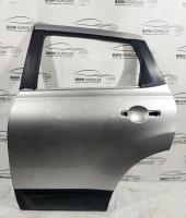 Дверь задняя левая серебро Qashqai (J10) 2006-2014  H2101JD0MC