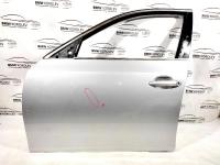 Дверь передняя левая (серебристая) BMW 5 E60 41517202339