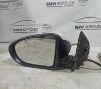 Зеркало левое белое (11pin) Qashqai (J10) (2006-2014) 96302BR29E