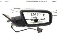Зеркало правое (серебристое) BMW 5 E60 LCI 51167189656