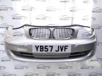 Бампер передний (серебристый) BMW 1 E87 LCI 51117185125