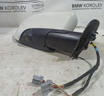 Зеркало правое  (11pin) Qashqai (J10) (2006-2014) с камерой  96301BR29E