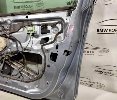 Дверь передняя правая серо-голубая BMW X3 E83 X3E83 41003451016