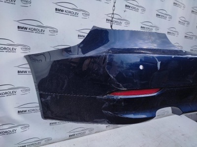 Бампер задний (синий) BMW E60 LCI 51127178184