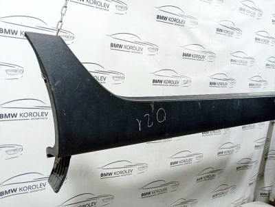 Накладка на порог (наружная) ix35/Tucson 2010-2015 ПРАВАЯ   Santa Fe 877522S000