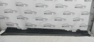 Накладка порога правая  platin-silber metallic F30   51777312752