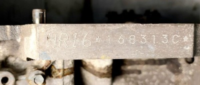 Контрактный двигатель HR16DE купить