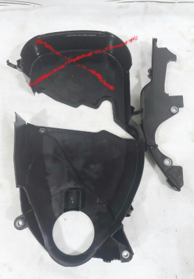 Кожух ремня ГРМ (комплект) Golf Plus (2005-2014), Roomster 2006-2015,Fabia 2007-2015; 1.4L CGG    036109127AA