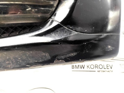 Бампер передний (черный) BMW 1 E87 LCI 51117185125