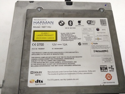 Головное устройство High HARMANN X5 F15 65129387565 Х5 Ф15