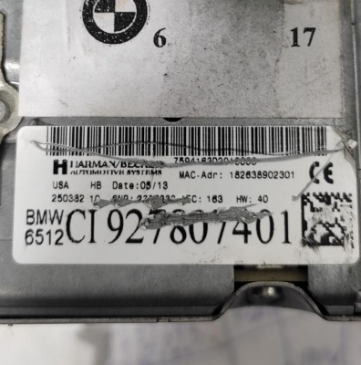 Головное устройство CIC BMW X5 E70 X5E70 65129278074
