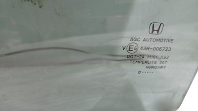 Стекло двери задней левой CR-V 2007-2012 ШТАТНАЯ ТОНИРОВКА  73450SWWE10 CR-V 73450SWWE10
