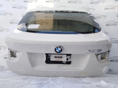 Крышка багажника белая X6 E71  41627262676