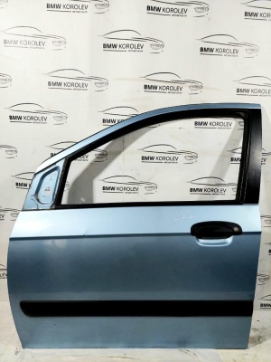 Дверь передняя левая (голубая) Hyundai Getz 760031C020