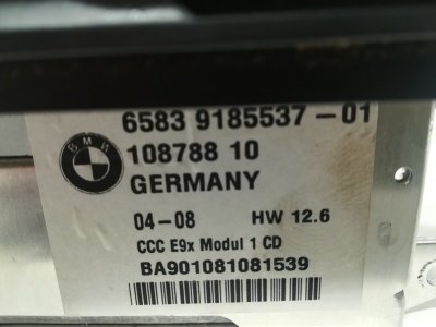 Магнитола BMW 3 E92 65839185537