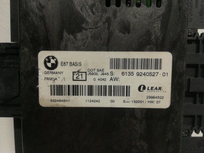 Блок FRM  E87 61359240527