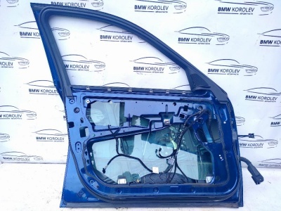 Дверь передняя левая (синяя) BMW 5 E60 E60 41517202339