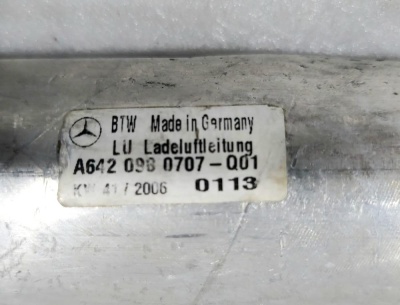 Патрубок интеркулера  W164 M-Klasse (ML) 2005-2011  A6420980707