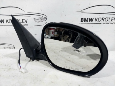 Зеркало правое электрическое Juke F15 2011-2019  ДО 05/2014 ГОДА 3 КОНТАКТА   963011KK2B
