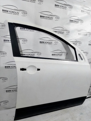 Дверь передняя правая белая Qashqai (J10) 2006-2014    H0100JD0M0