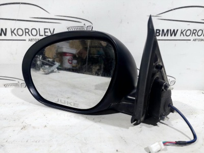 Зеркало левое электрическое Juke F15 2011-2019  ДО 05/2014 ГОДА 3 КОНТАКТА  963021KK2C