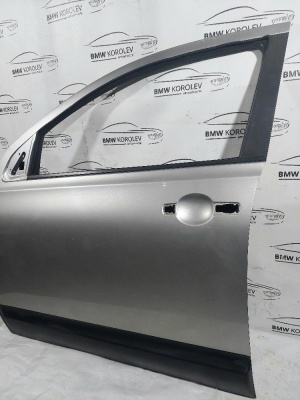 Дверь передняя левая серебро Qashqai (J10) 2006-2014    H0101JD0M0