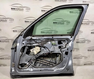 Дверь передняя правая серо-голубая BMW X3 E83 X3E83 41003451016