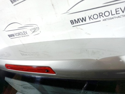 Дверь багажника белая дефект Qashqai+2 (JJ10) 2008-2014     K0100EY1MB