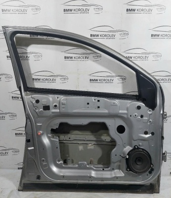 Дверь передняя левая серебро Qashqai (J10) 2006-2014    H0101JD0M0