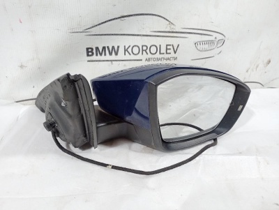 Зеркало правое синее Octavia SKODA OCTAVIA (A7) (2013-2020)    5E2857508S