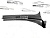 Планка по лобовое правая (жабо) Golf Plus (2005 -2014)  5M0819404B9B9