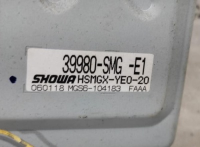  Блок управления рулевой рейкой honda Civic 5D 39980-SMG