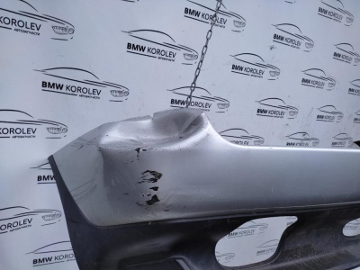 Бампер задний (серебристый) дефект BMW X5 E53 X5E53 51127027046