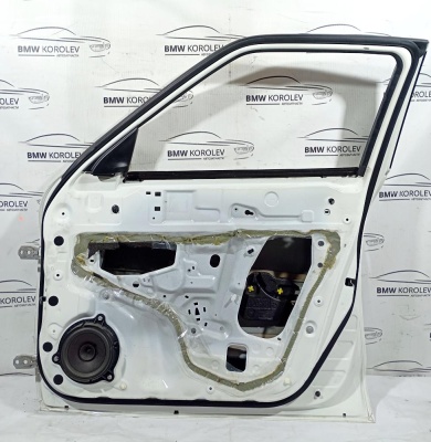 Дверь передняя правая белая Juke (F15) 2011-2019   H0100BA6MA