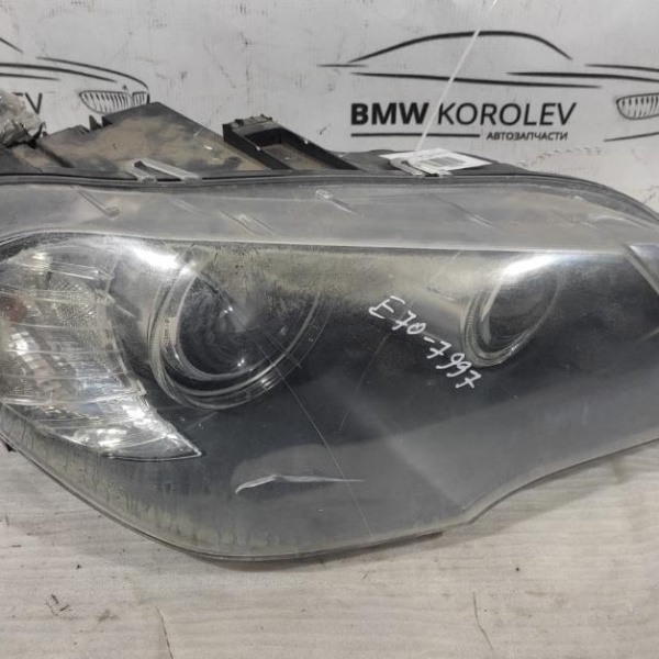 Фара правая (ксенон-адаптивная) дефект USA BMW X5 E70 63117289002