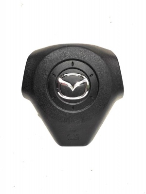 Подушка безопасности в рулевое колесо Mazda 3 (BK) BP4K57K00A