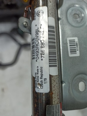 Боковая подушка безопасности (шторка) Touareg 2002-2010  7L6880742F
