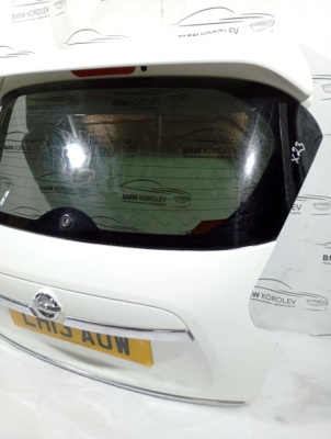 Дверь багажника белая Juke F15 2011-2019   K01001KAME