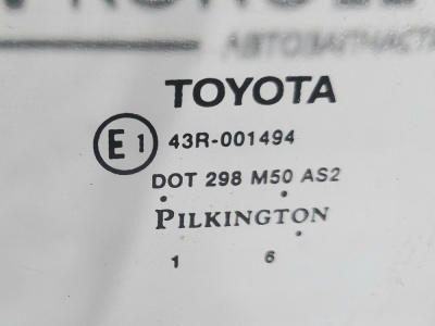 Стекло двери передней левой Camry V40 2006-2011    6810206130