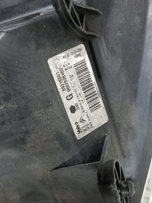 Фара левая  Partner Tepee (B9) 2008>  6208K7  6208K7