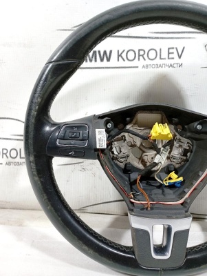 Рулевое колесо Passat CC 2008-2017 МУЛЬТИРУЛЬ КОЖА    3C8419091BEE74