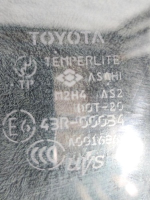 Стекло двери передней левой RAV 4 2006-2013    RAV4 6810242160