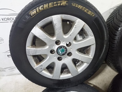 Диски колесные легкосплавные (комплект) SKODA Octavia A5 15" 6,5J ET50 5X112X57.1   1K0601025A  1K0601025A